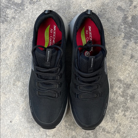 New Skechers Ebinal Work Arch Fit SR Composite Toe Shoes Black Womens Sz 9.5 - Picture 4 of 13